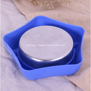 Portable Stainless Steel Colorful Ashtray